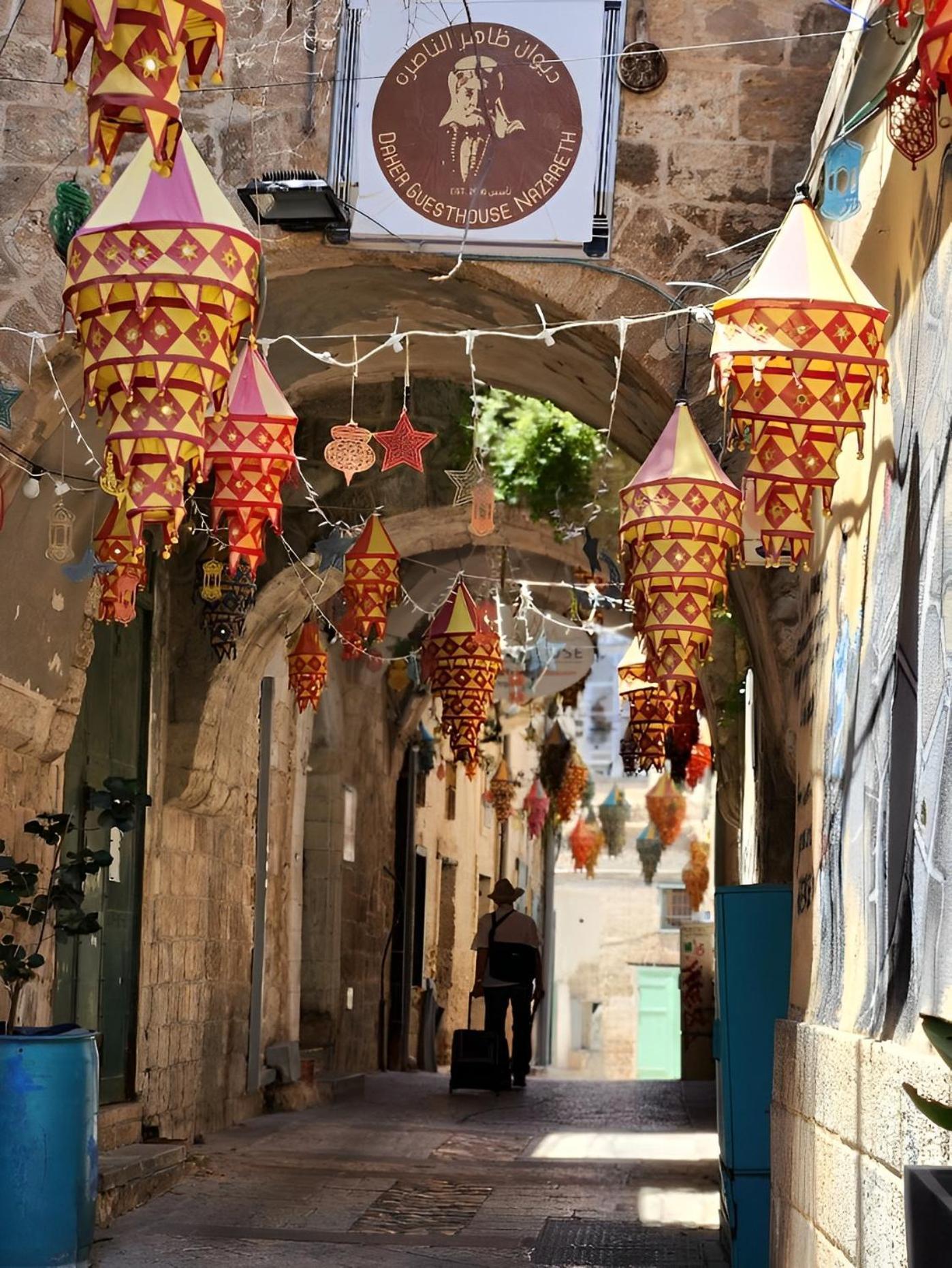 Daher Guest House Nazareth Bagian luar foto